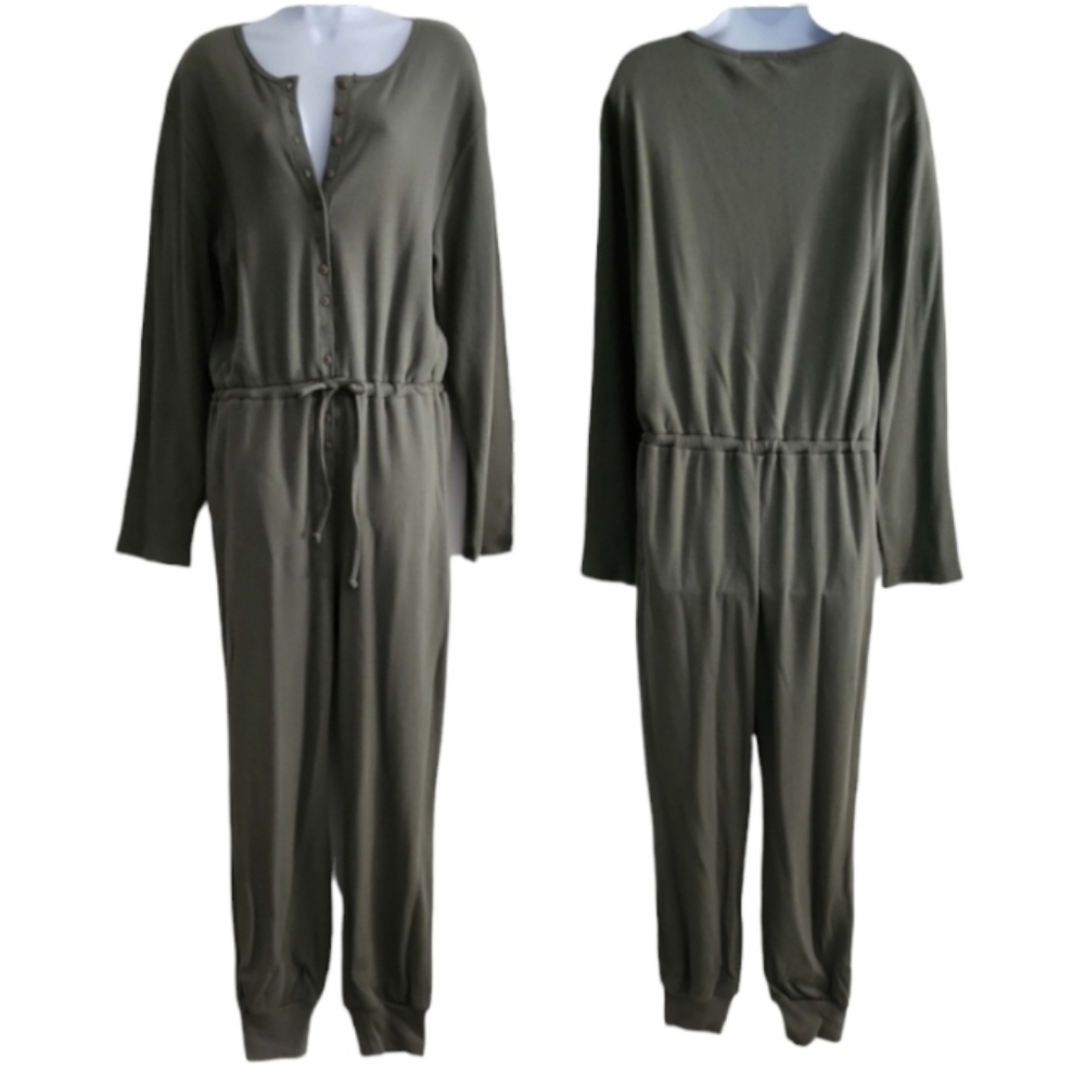 Lovers + Friends Olive Green Jumpsuit Playwear XS